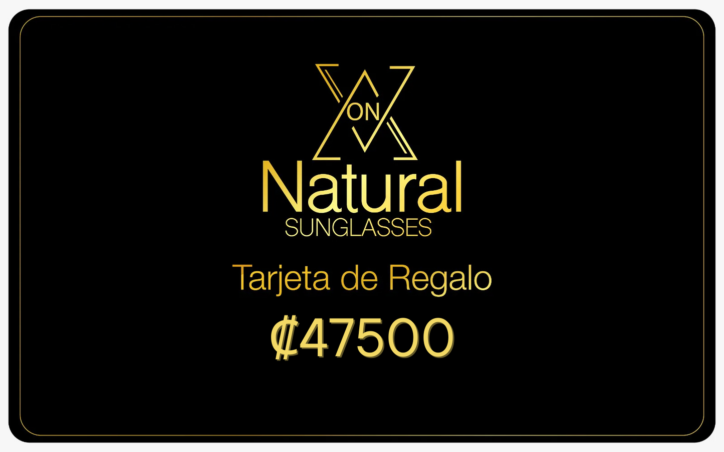 TARJETA DE REGALO DIGITAL ₡47500