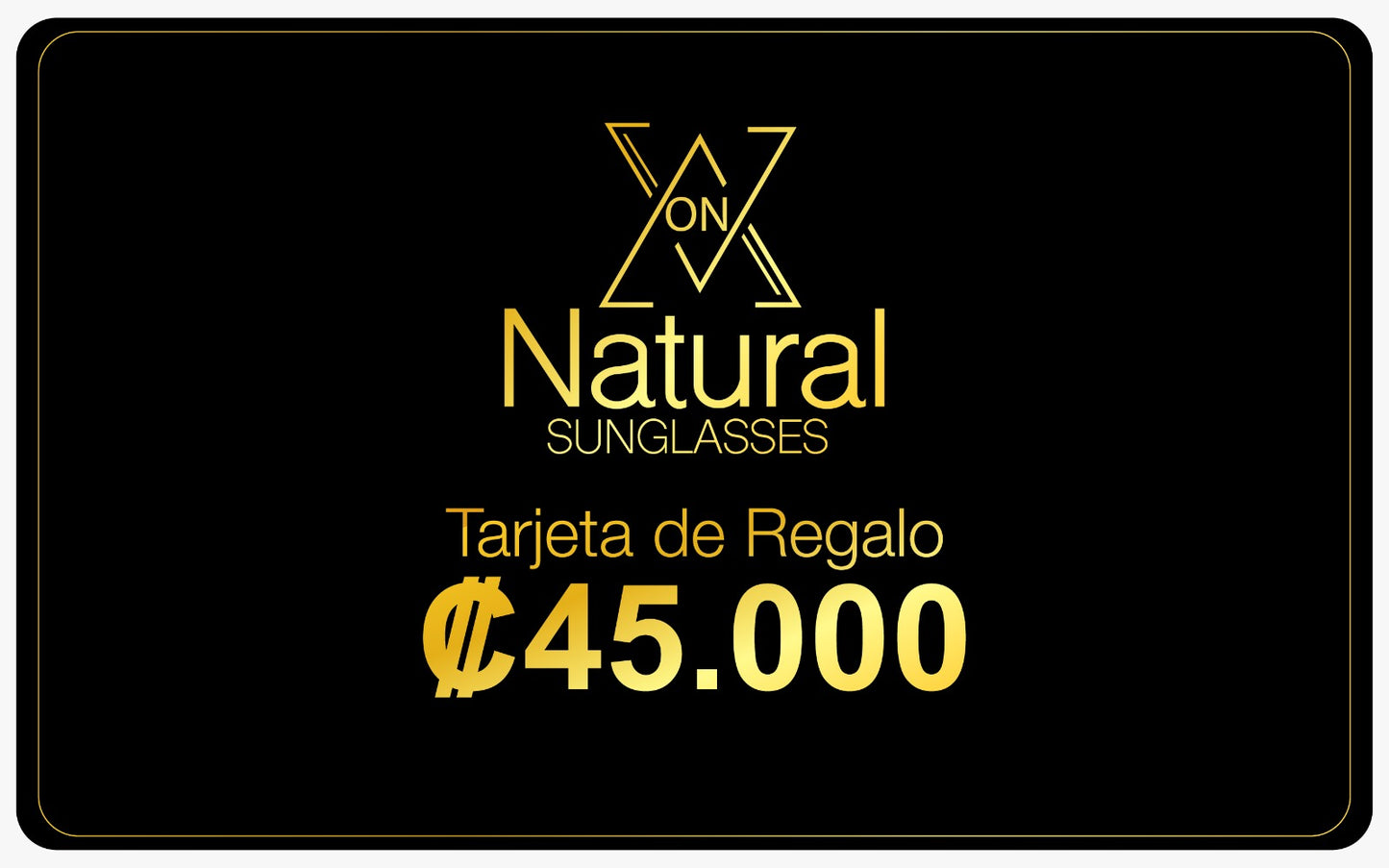 TARJETA DE REGALO ELECTRONICA ₡45,000